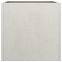 vidaXL Odlingslådor 2 st silver 32x30x29 cm rostfritt stål