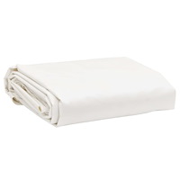 vidaXL Presenning vit 5x7 m 650 g/m²