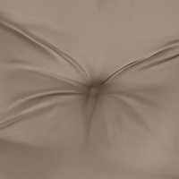 vidaXL Stolsdynor 6 st taupe oxfordtyg