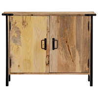 vidaXL Skänk 88x30x69 cm massivt mangoträ