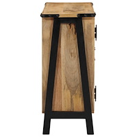 vidaXL Skänk 88x30x69 cm massivt mangoträ