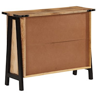 vidaXL Skänk 88x30x69 cm massivt mangoträ