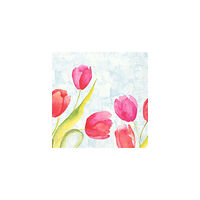 Duni Servett Tulips 3-lags 40X40cm 250/fp