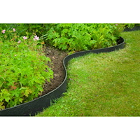 Nature Nature Rabattkant texturerad 0,12x24 m 5 mm svart