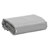 vidaXL Presenning grå 3,5x5 m 650 g/m²