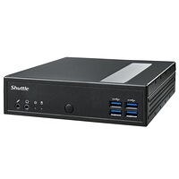 Shuttle Computer Group Shuttle XPC slim DL30N - superkompakt mini-PC N-series N100 - 0 GB - ingen HDD