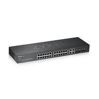 ZyXEL Communications Zyxel GS1920-24V2 hanterad Gigabit Ethernet (10/100/1000) Svart