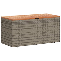 vidaXL Dynbox grå 110x50x54 cm konstrotting akaciaträ