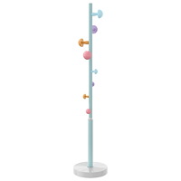 vidaXL Klädhängare blå 172 cm pulverlackerat järn