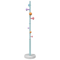 vidaXL Klädhängare blå 172 cm pulverlackerat järn