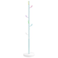 vidaXL Klädhängare blå 172 cm pulverlackerat järn