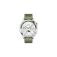 Huawei Technologies Huawei Watch GT 4 - rostfritt stål - smart klocka med rem - grön