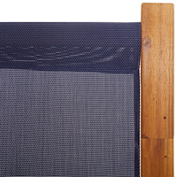 vidaXL Rumsavdelare 5 paneler mörkblå 350x180 cm