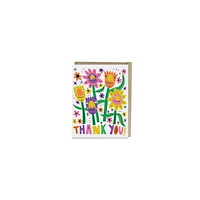 Abrams & Chronicle Books 6-Pack Barry Lee for Em & Friends Thank You Flowers Thank You Card