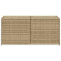 vidaXL Dynbox blandad beige 283L konstrotting