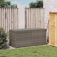 vidaXL Dynbox grå 283L konstrotting