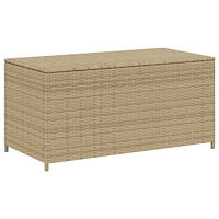 vidaXL Dynbox blandad beige 190L konstrotting