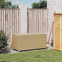vidaXL Dynbox blandad beige 190L konstrotting