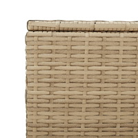 vidaXL Dynbox blandad beige 190L konstrotting