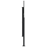 vidaXL Infällbar sidomarkis 180x600 cm gräddvit