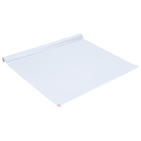 vidaXL Fönsterfilmer 4 st frostat randigt mönster PVC