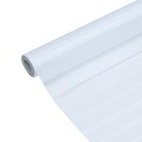 vidaXL Fönsterfilmer 4 st frostat randigt mönster PVC