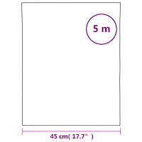 vidaXL Fönsterfilmer 4 st frostat randigt mönster PVC