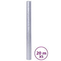 vidaXL Fönsterfilmer 5 st frostat 3D regnbågsmönster PVC