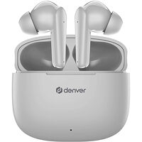 Denver TWE-48GR True wireless Bluetooth hörlur med laddetui