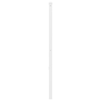vidaXL Huvudgavel metall vit 193 cm