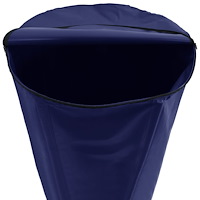 vidaXL Vattentank med kran vikbar 1350 L PVC