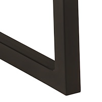 vidaXL Bänk med levande kant 105 cm massivt mangoträ