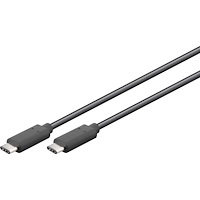 Goobay Goobay USB 3.1 Gen 1 0.5 m USB-kablar 0,5 m USB 3.2 Gen 1 (3.1 Gen 1) USB C Svart