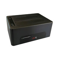 LC Power LC-Power LC-DOCK-U3-V Dockningsstation för lagringsenhet USB 3.2 Gen 1 (3.1 Gen 1) Type-B Svart