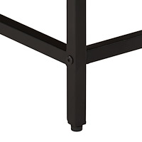 vidaXL Sängbord 40x40x45 cm massivt mangoträ