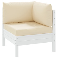 vidaXL Palldynor 3 st beige oxfordtyg