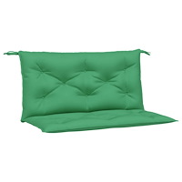 vidaXL Bänkdynor för trädgården 2st grön 100x50x7cm oxfordtyg