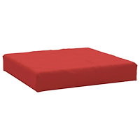 vidaXL Palldyna röd 60x60x9,5 cm oxfordtyg