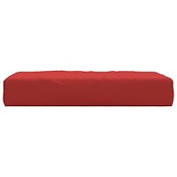 vidaXL Palldyna röd 60x60x9,5 cm oxfordtyg