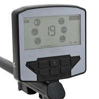 vidaXL Metalldetektor autotune 18 cm sökdjup med pinpoint