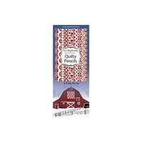 C  T Publishing Ann Hazelwood’s Red  White Quilty Pencils