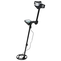 vidaXL Metalldetektor 24 cm sökdjup med LCD-skärm
