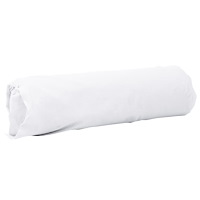 vidaXL Ogräsduk 1x50 m polyesterfiber vit