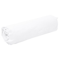 vidaXL Ogräsduk 1x50 m polyesterfiber vit