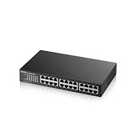 ZyXEL Communications Zyxel GS1100-24E Ohanterad Gigabit Ethernet (10/100/1000) Svart