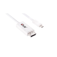 Club 3D CLUB3D USB 3.1 Type C Cable to DisplayPort 1.2 UHD Adapter