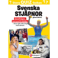 Stevali Stora Quizboken. Svenska stjärnor genom tiderna (bok, danskt band)