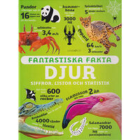 Richard Mead Fantastiska fakta. Djur : siffror, listor och statistik (inbunden)