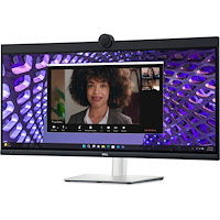 DELL DELL P Series P3424WEB platta pc-skärmar 86,7 cm (34.1") 3440 x 1440 pixlar 4K Ultra HD LCD Svart