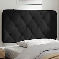 vidaXL Dyna till huvudgavel svart 100 cm sammet